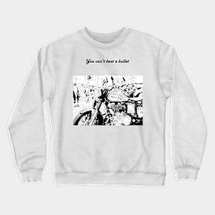 Bullet Motorcycle Crewneck Sweatshirt